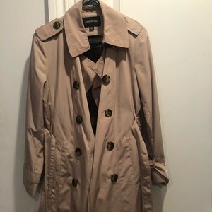 London Fog khaki trench coat